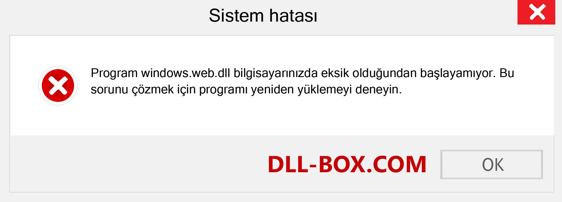 windows.web.dll dosyası eksik mi? Windows 7, 8, 10 için İndirin - Windows'ta windows.web dll Eksik Hatasını Düzeltin, fotoğraflar, resimler